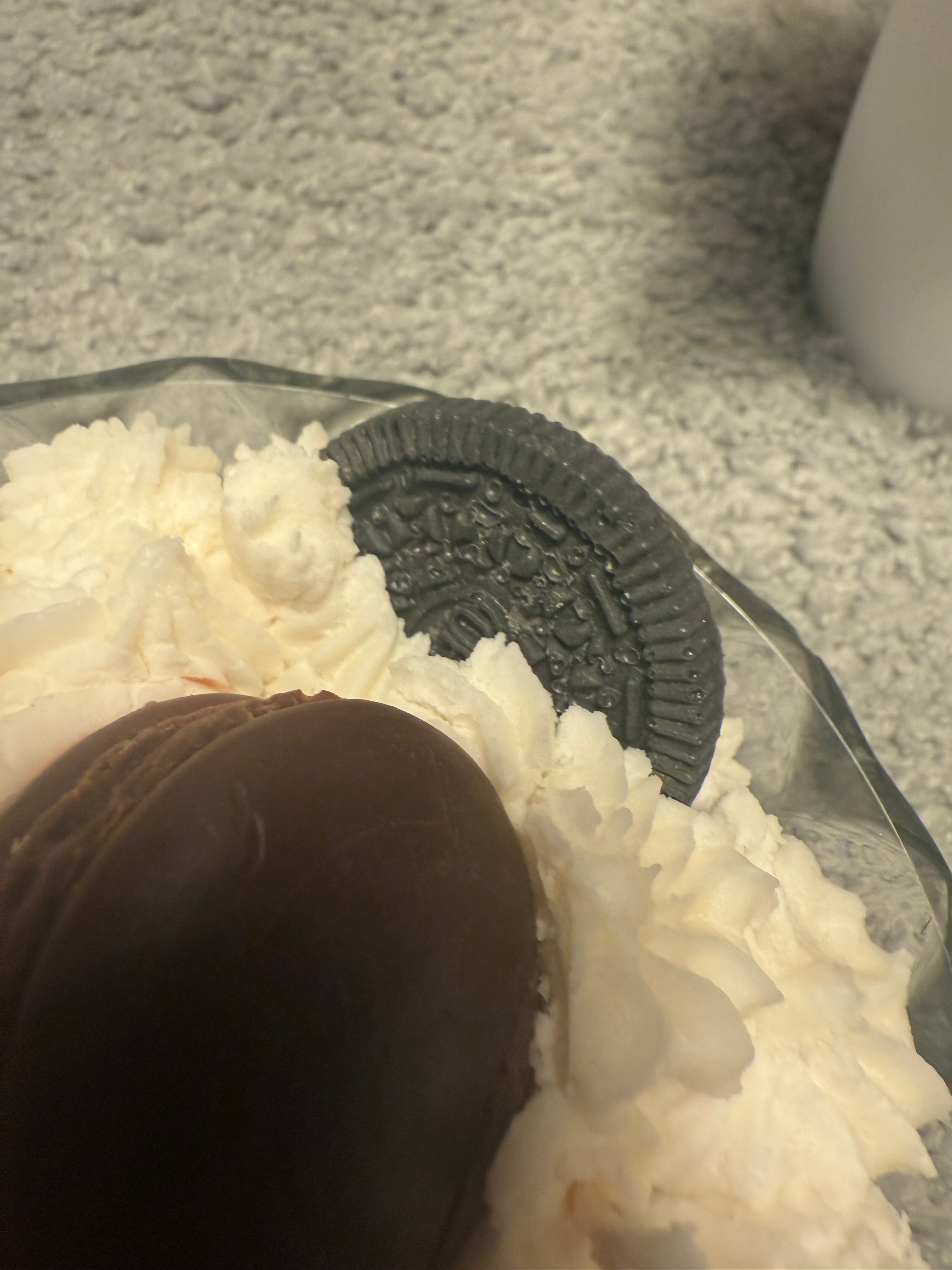 Bougie gourmande au chocolat chaud