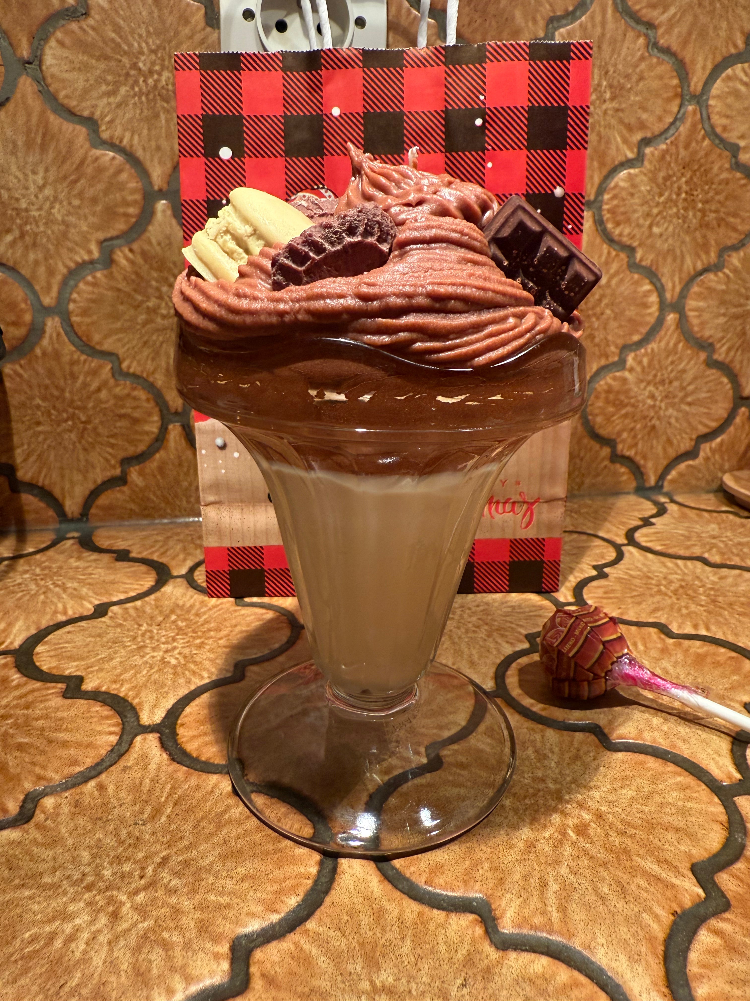 Bougie gourmande poire chocolat 🍫🍐