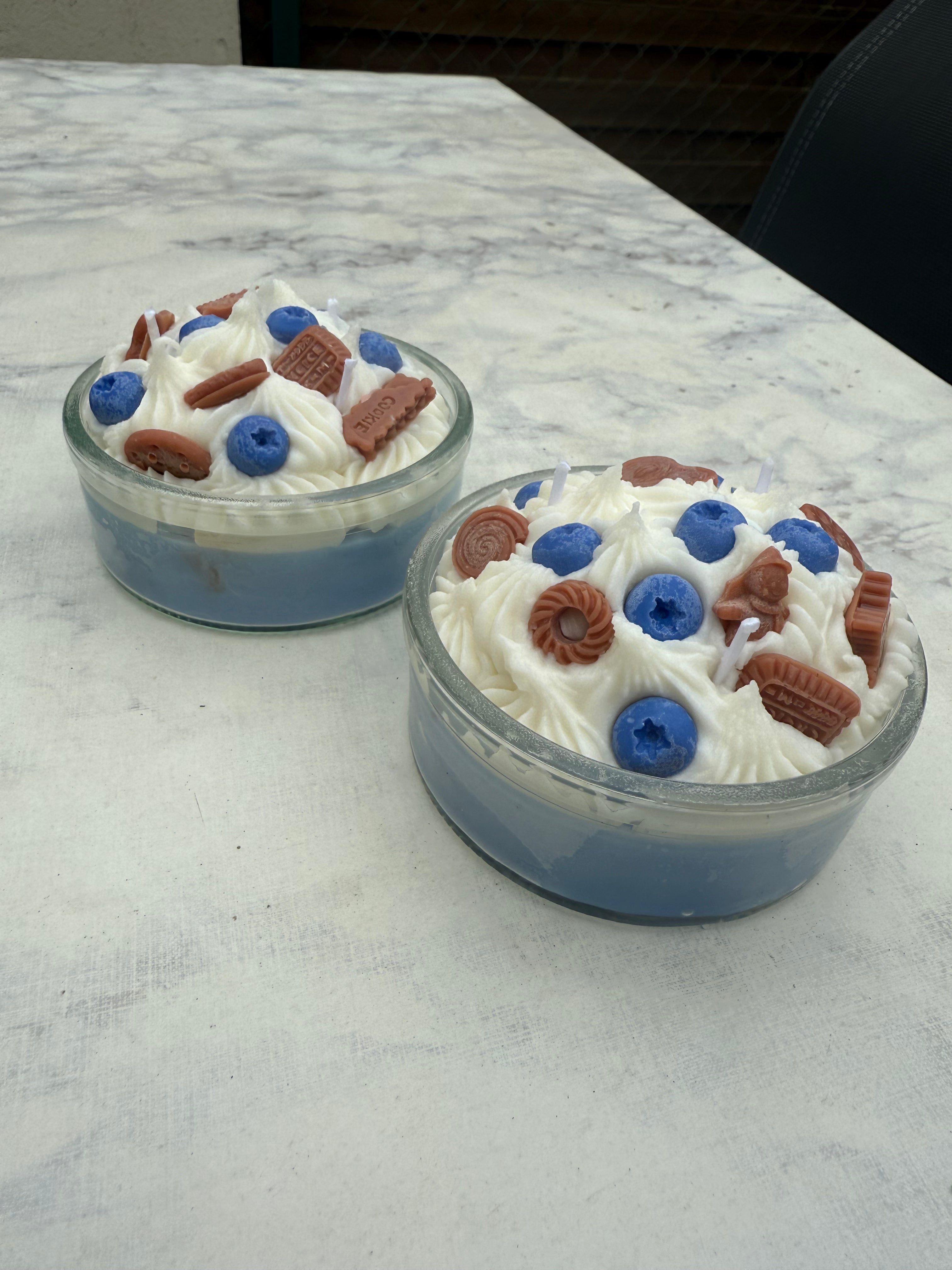 Bougie à la myrtille gourmande 🫐