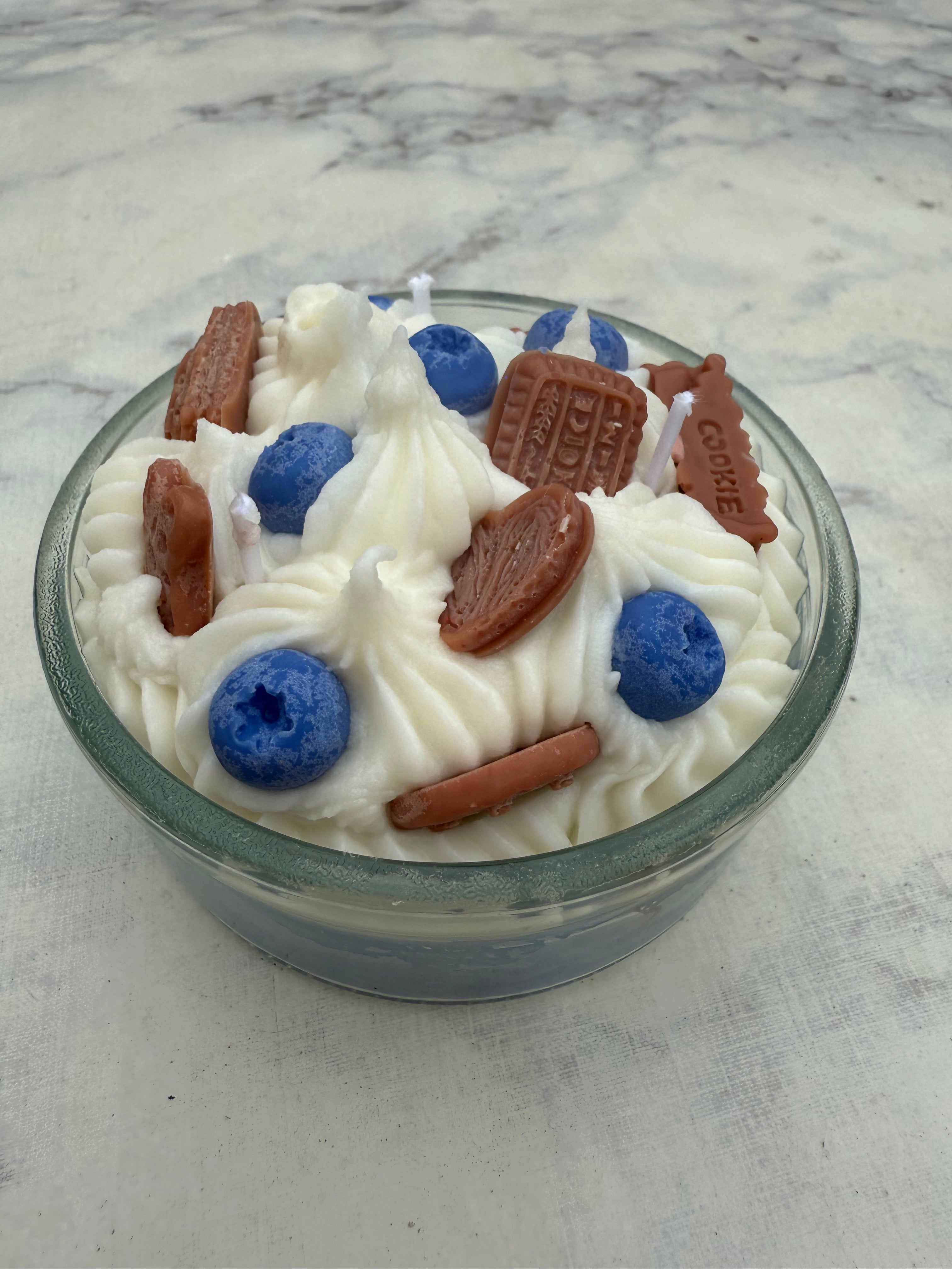 Bougie à la myrtille gourmande 🫐