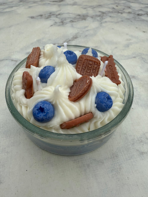 Bougie à la myrtille gourmande 🫐