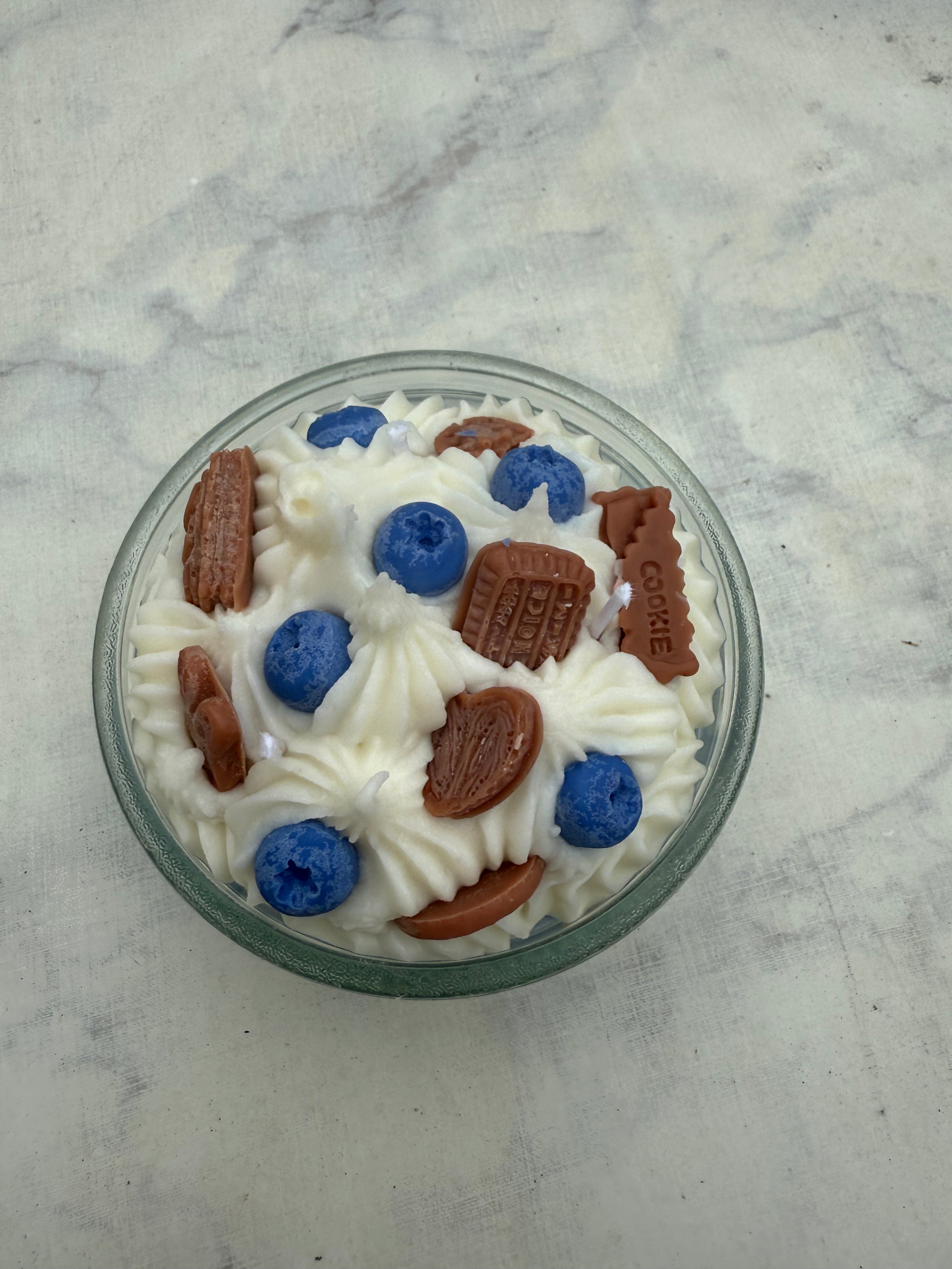 Bougie à la myrtille gourmande 🫐